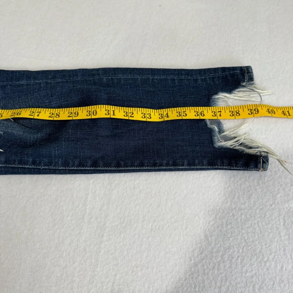 L' AGENCE High Rise Skinny Vintage Destruct Jeans Sz. 26 - Picture 8 of 10